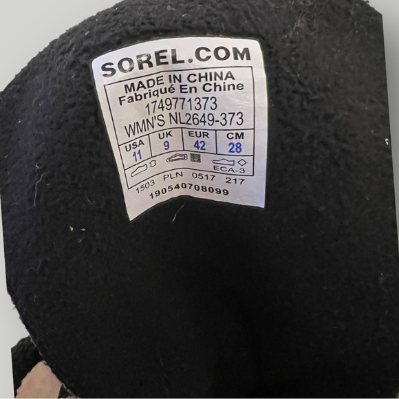 SOREL Joan of Arctic Style Duck Boots – Waterproof, Fleece Lined | Women’s 11 - Picture 3 of 5